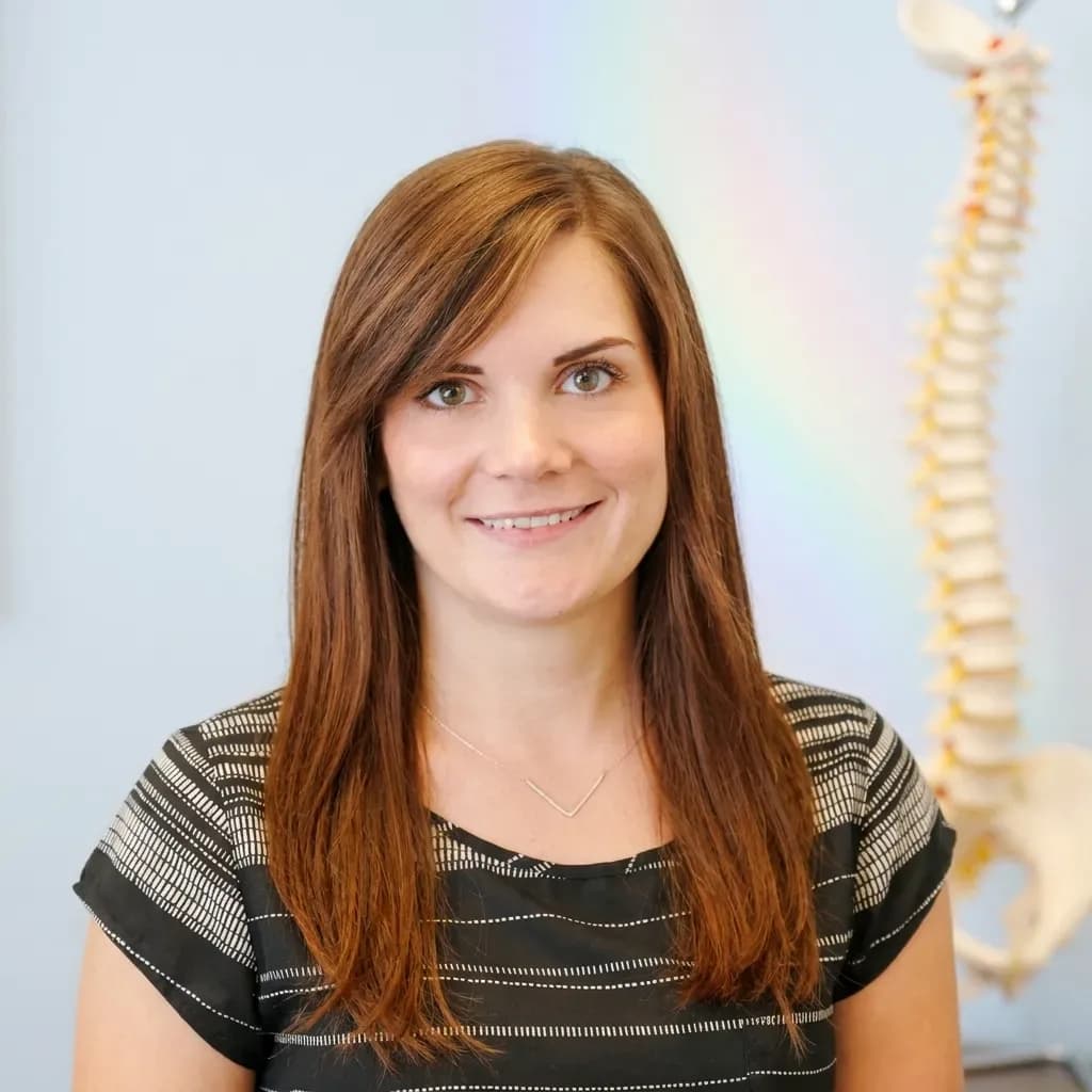 Dr. Lisa Clarke, chiropractor at BACK IN BALANCE Clinic