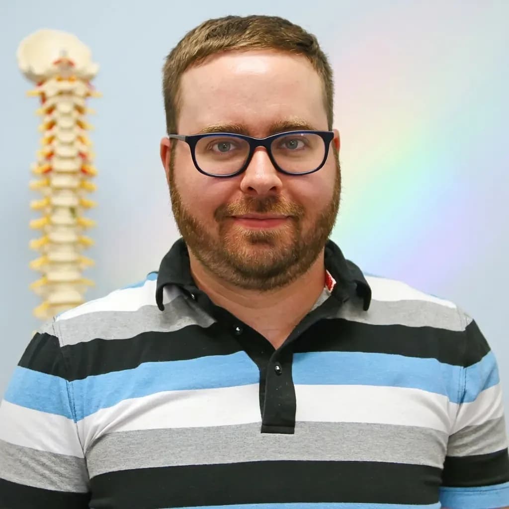 Michael O'Brien, registered massage therapist at BACK IN BALANCE Clinic